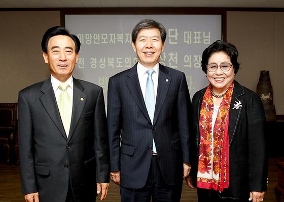 안목단, 이상천 만학도 접견 및 오찬(2012-5-14) 